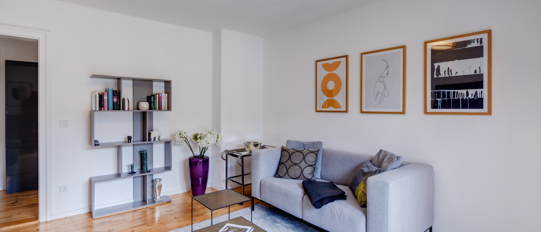 apartamento München Maxvorstadt - Rund um den Josephsplatz 04 sala de estar 14405