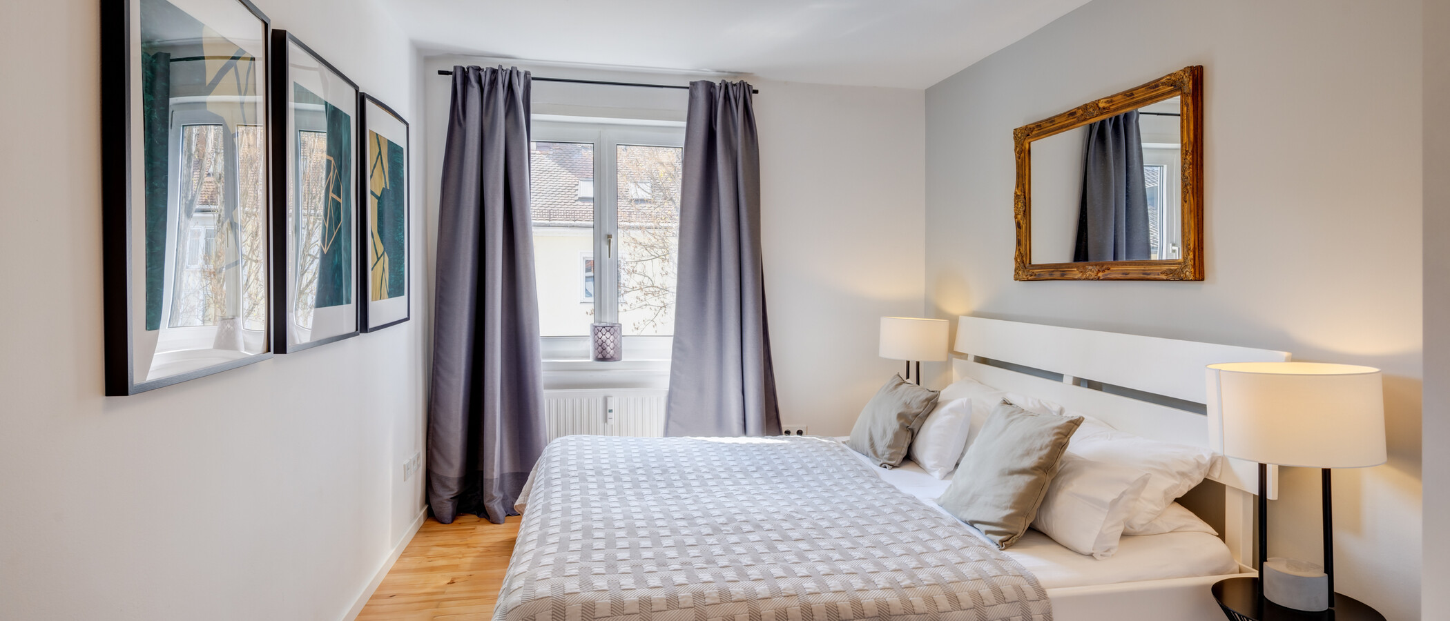 apartamento München Maxvorstadt - Rund um den Josephsplatz 01 1. dormitorio 14405