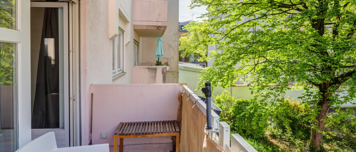 apartamento München Schwabing-West 02 balcón 14415