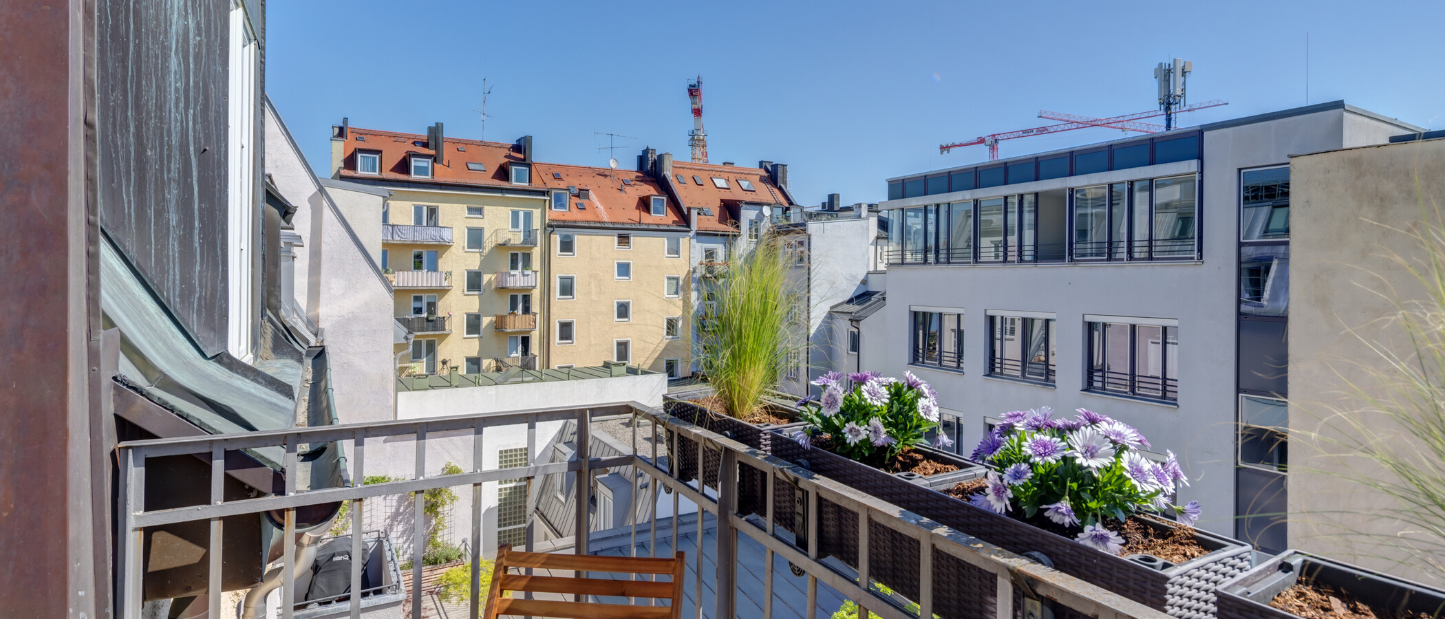 apartamento München Schwanthalerhöhe 01 balcón 14426