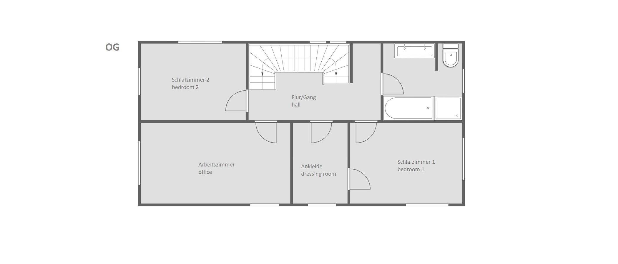 casa unifamiliar Schäftlarn 02 plano 14427