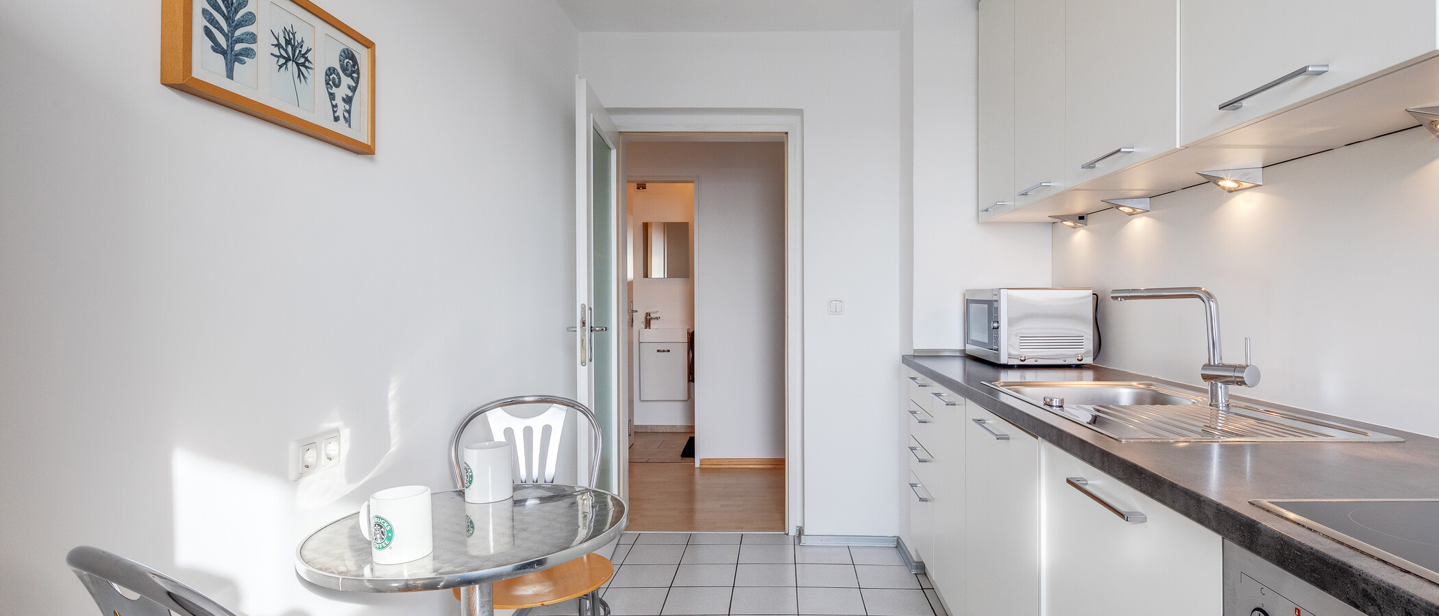 apartamento München Schwabing-Georgenschwaige 03 cocina 1443