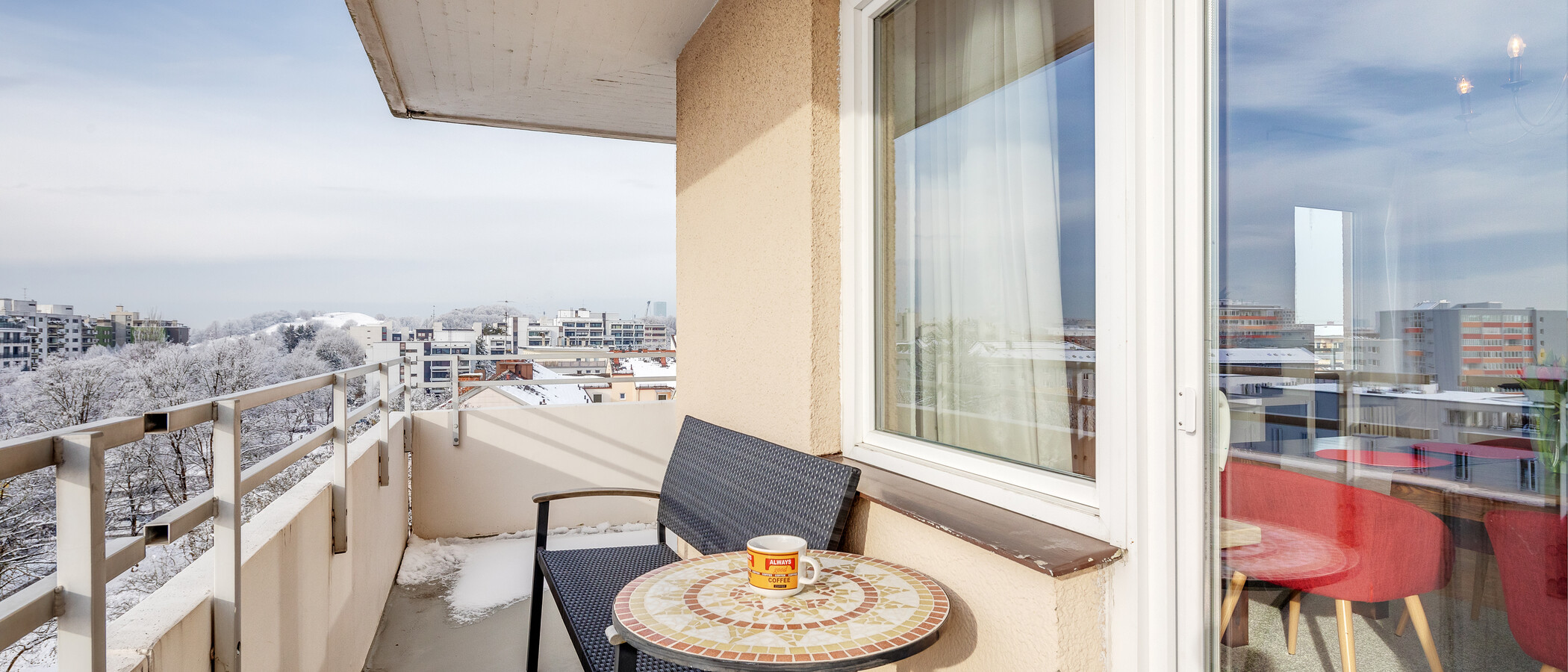 apartamento München Schwabing-Georgenschwaige 02 balcón 1443
