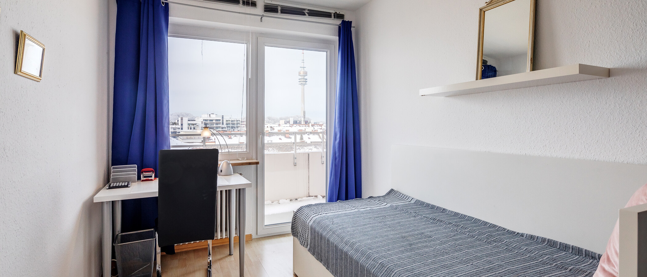 apartamento München Schwabing-Georgenschwaige 01 2. dormitorio 1443
