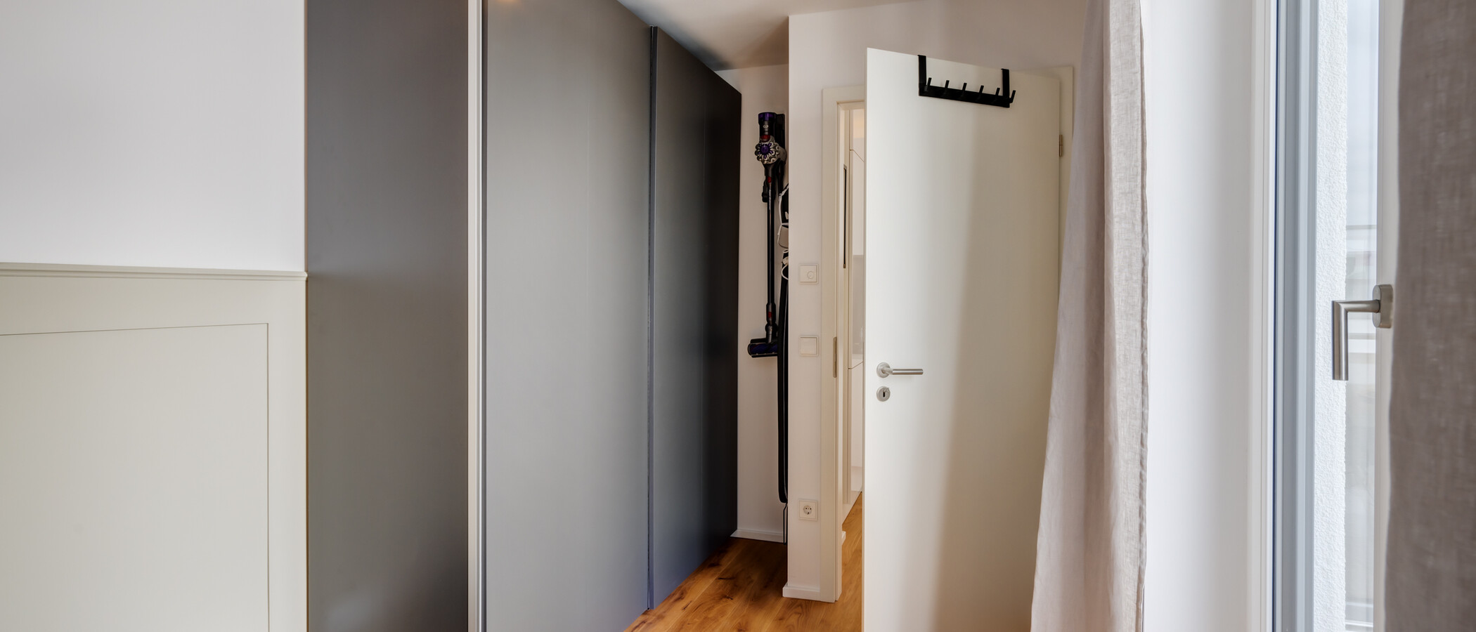 ático con terraza München Sendling-Westpark 03 dormitorio 14433