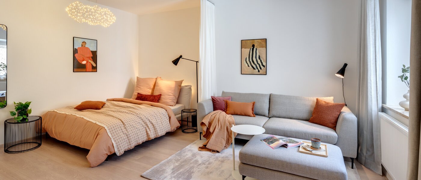 apartamento München Schwanthalerhöhe 02 zona de día  14438