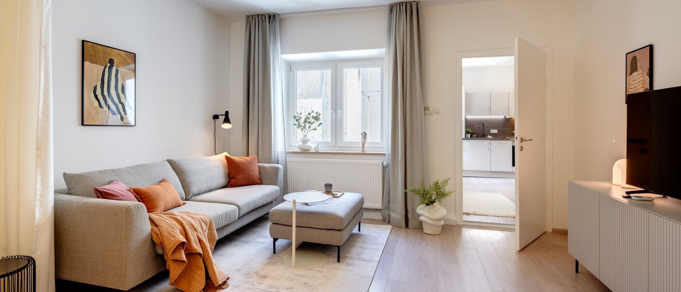 apartamento München Schwanthalerhöhe 03 zona de día  14438