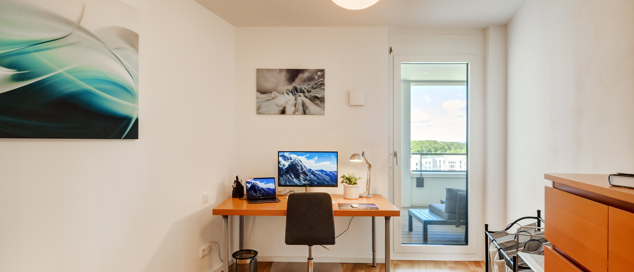apartamento München Obersendling 02 dormitorio 14447