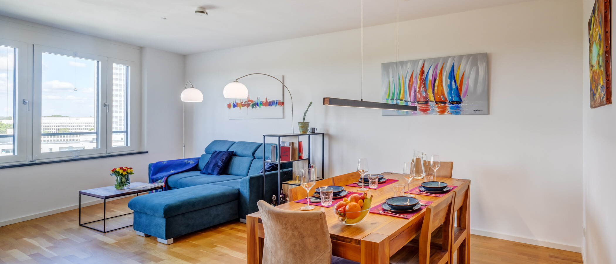 apartamento München Obersendling 01 zona de día  14447