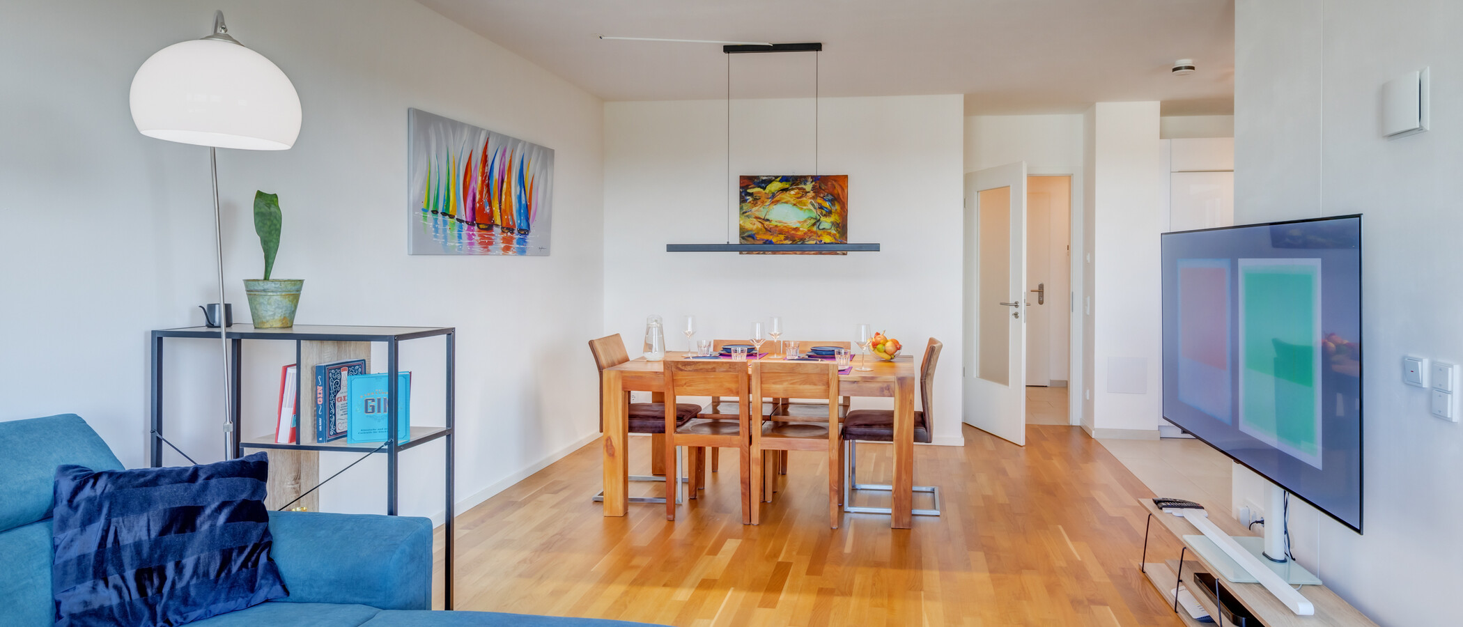 apartamento München Obersendling 04 zona de día  14447