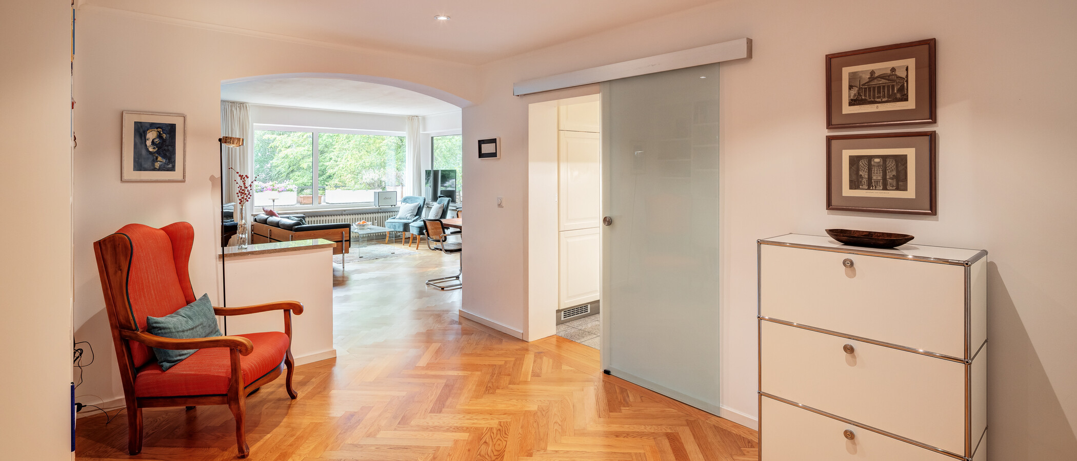 apartamento München Menterschwaige 02 pasillo 14458