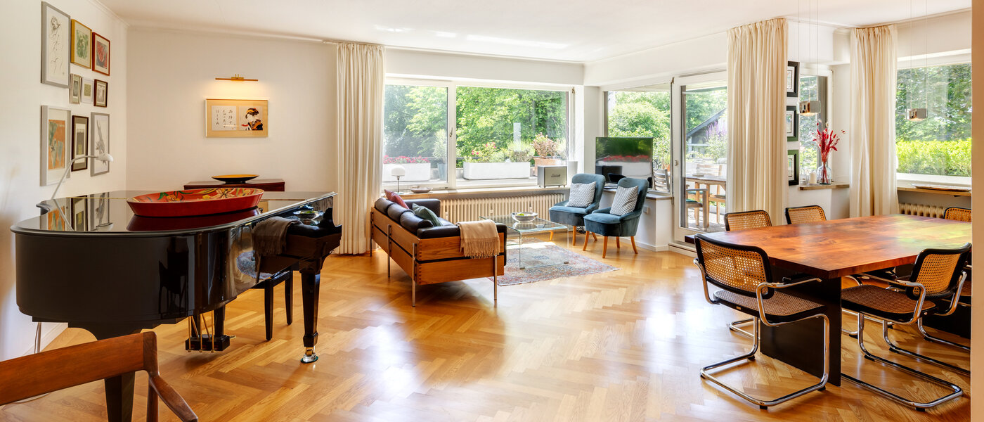 apartamento München Menterschwaige 02 zona de día  14458