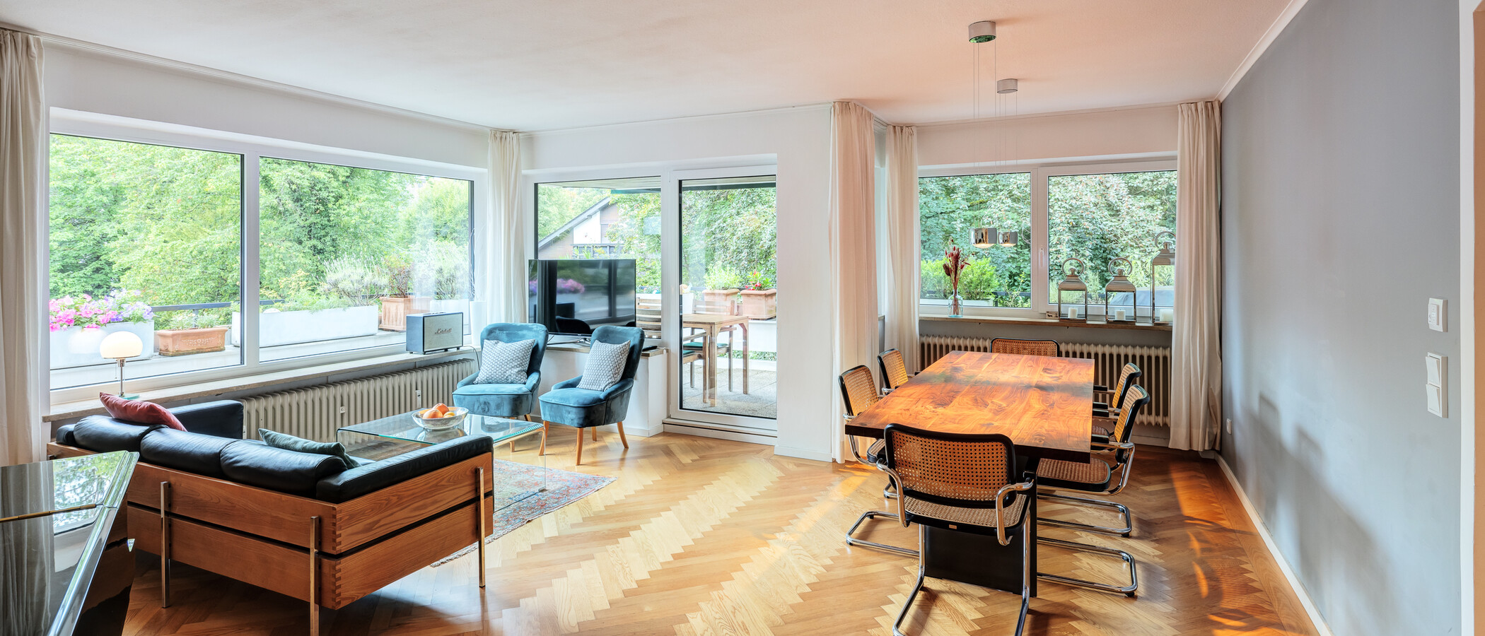 apartamento München Menterschwaige 02 zona de día  14458