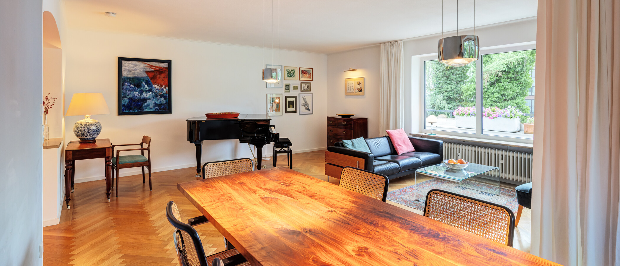 apartamento München Menterschwaige 03 zona de día  14458