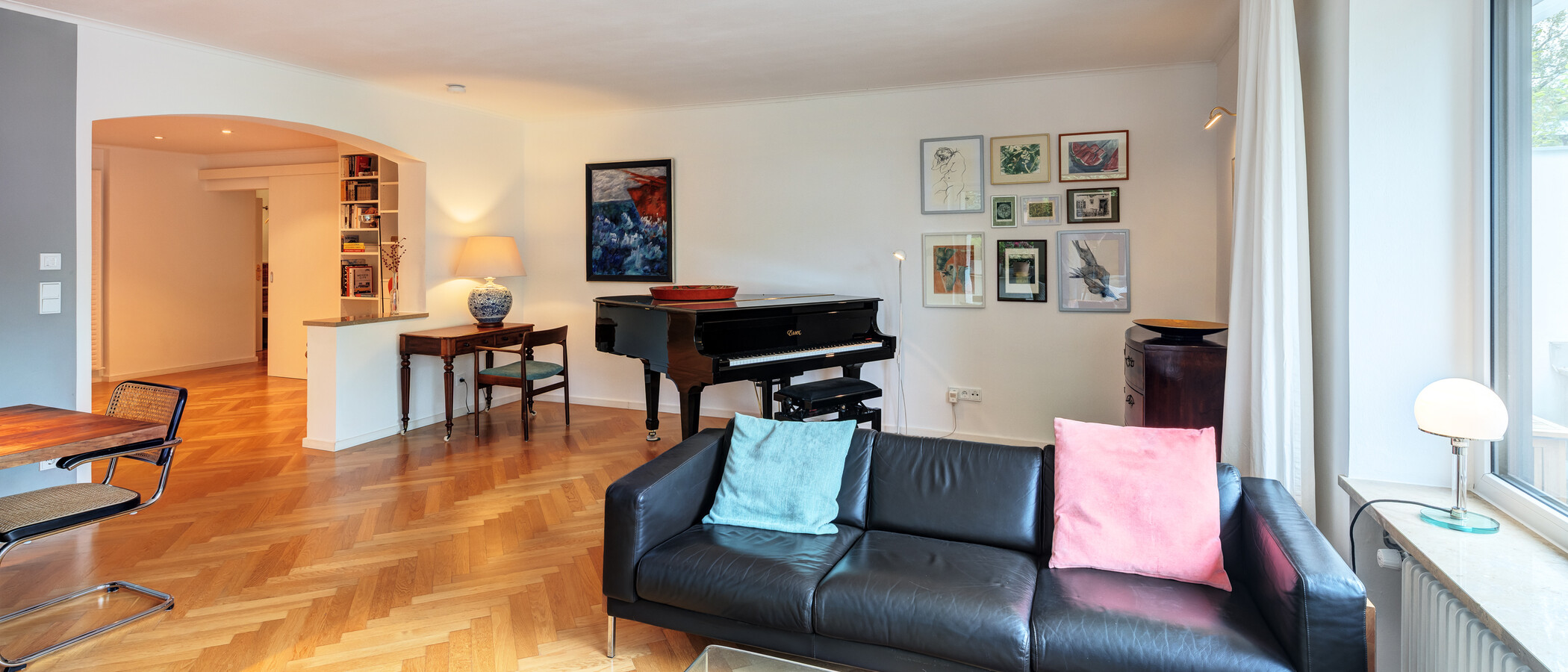 apartamento München Menterschwaige 04 zona de día  14458