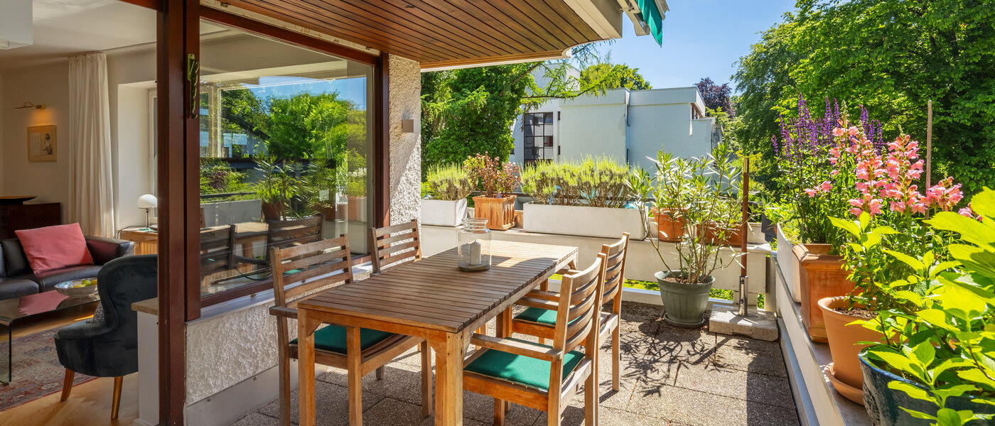 apartamento München Menterschwaige 02 1. balcón 14458