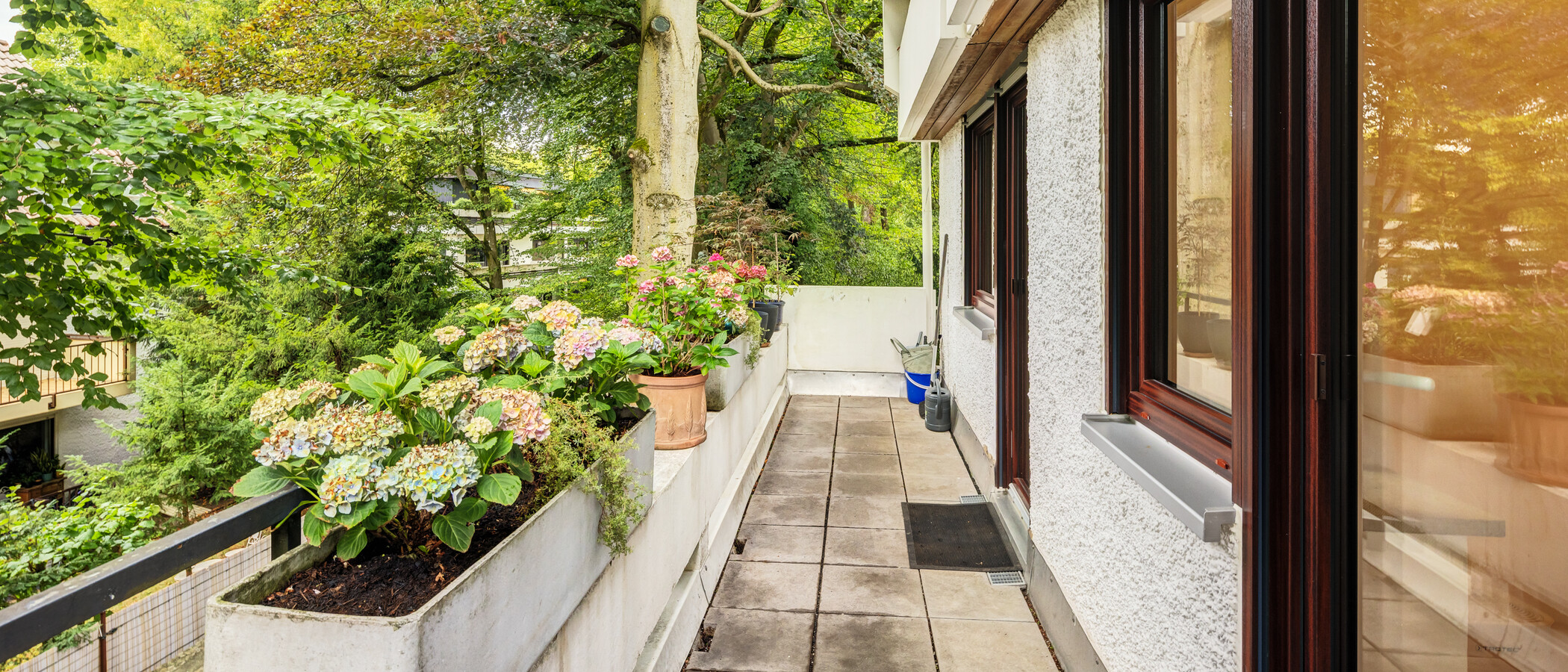apartamento München Menterschwaige 02 2. balcón 14458