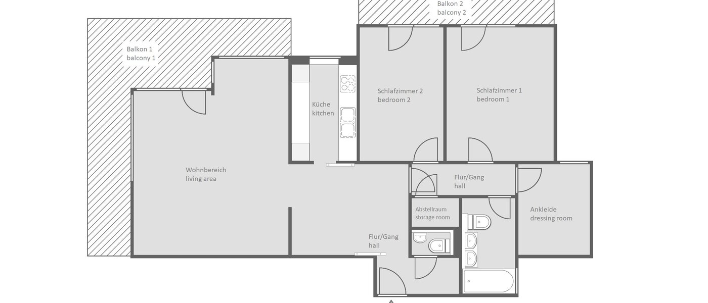 apartamento München Menterschwaige 01 plano 14458