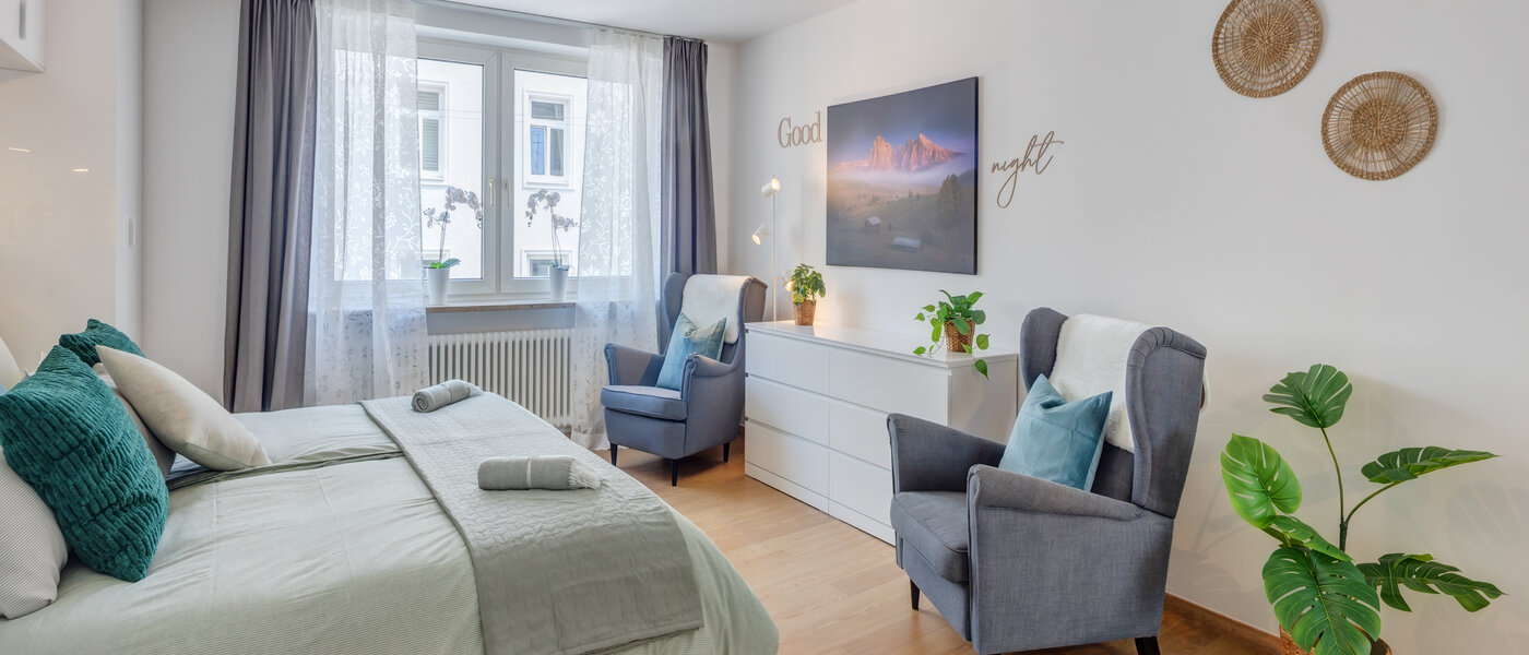 apartamento München Lehel 03 dormitorio 14461