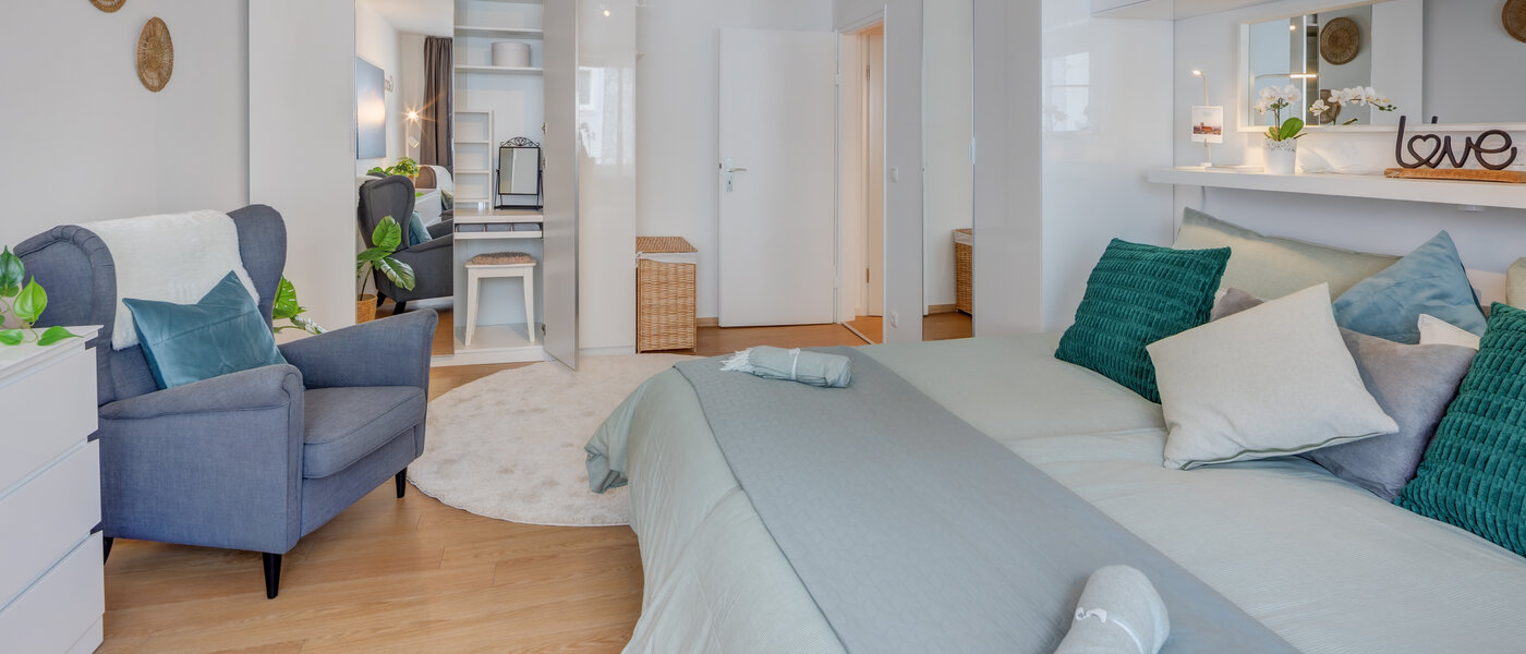 apartamento München Lehel 04 dormitorio 14461