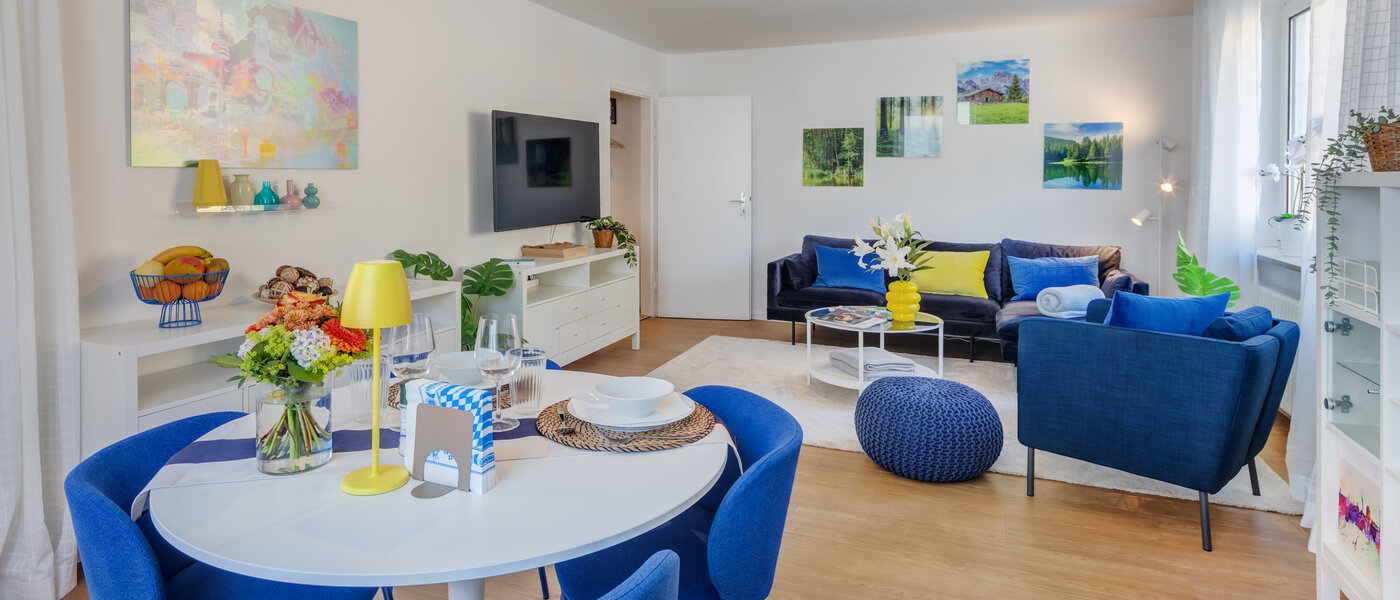 apartamento München Lehel 01 zona de día  14461