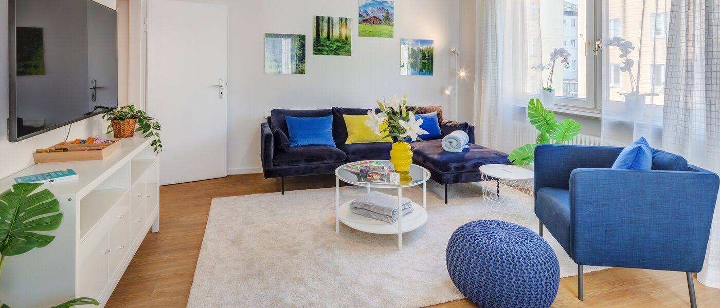 apartamento München Lehel 02 zona de día  14461