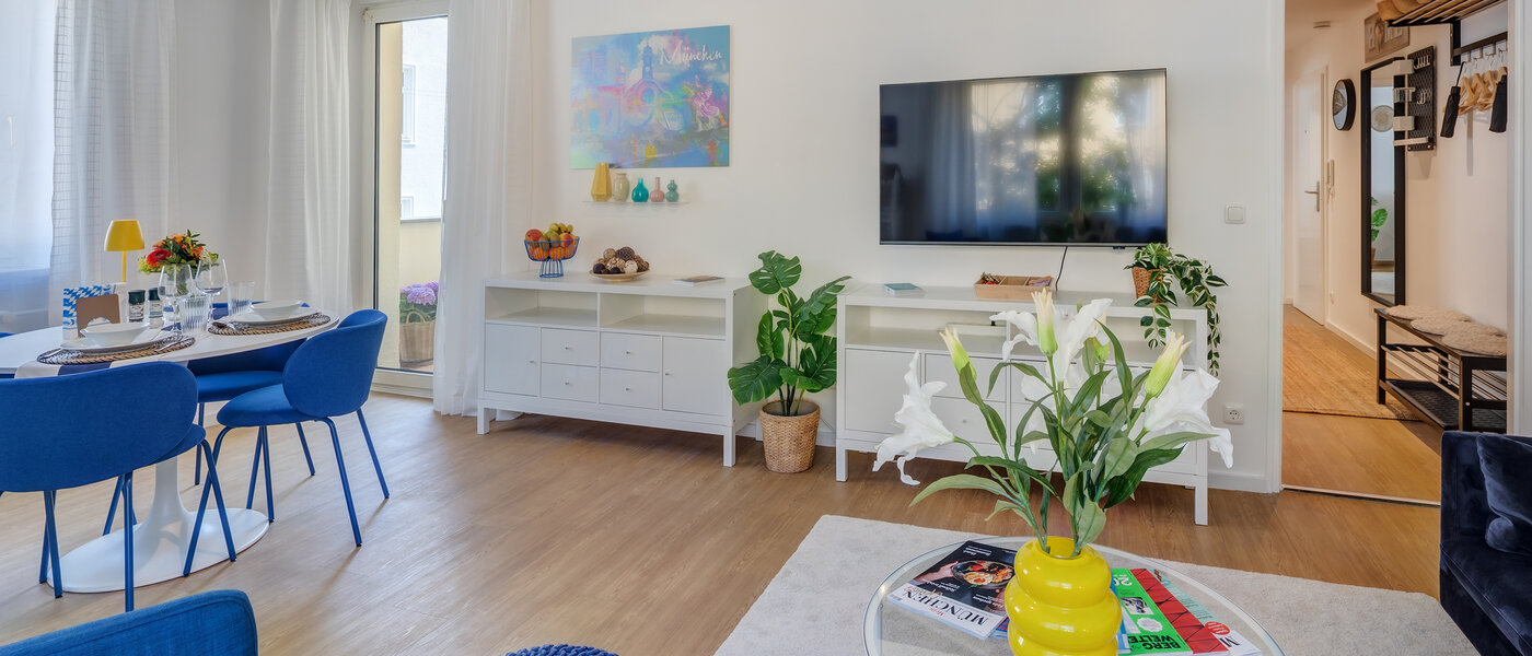 apartamento München Lehel 04 zona de día  14461