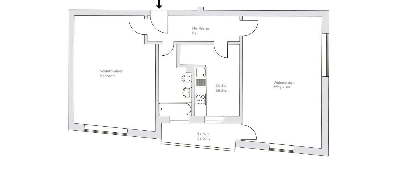 apartamento München Lehel 01 plano 14461
