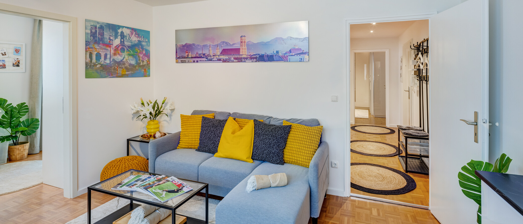 apartamento München Lehel 04 zona de día  14463