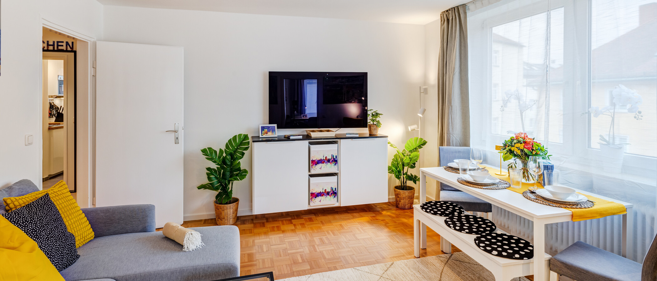 apartamento München Lehel 05 zona de día  14463