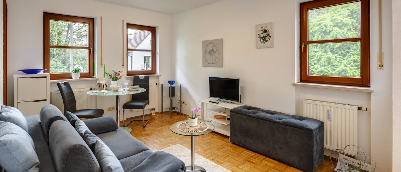 apartamento München Trudering 03 zona de día  14464