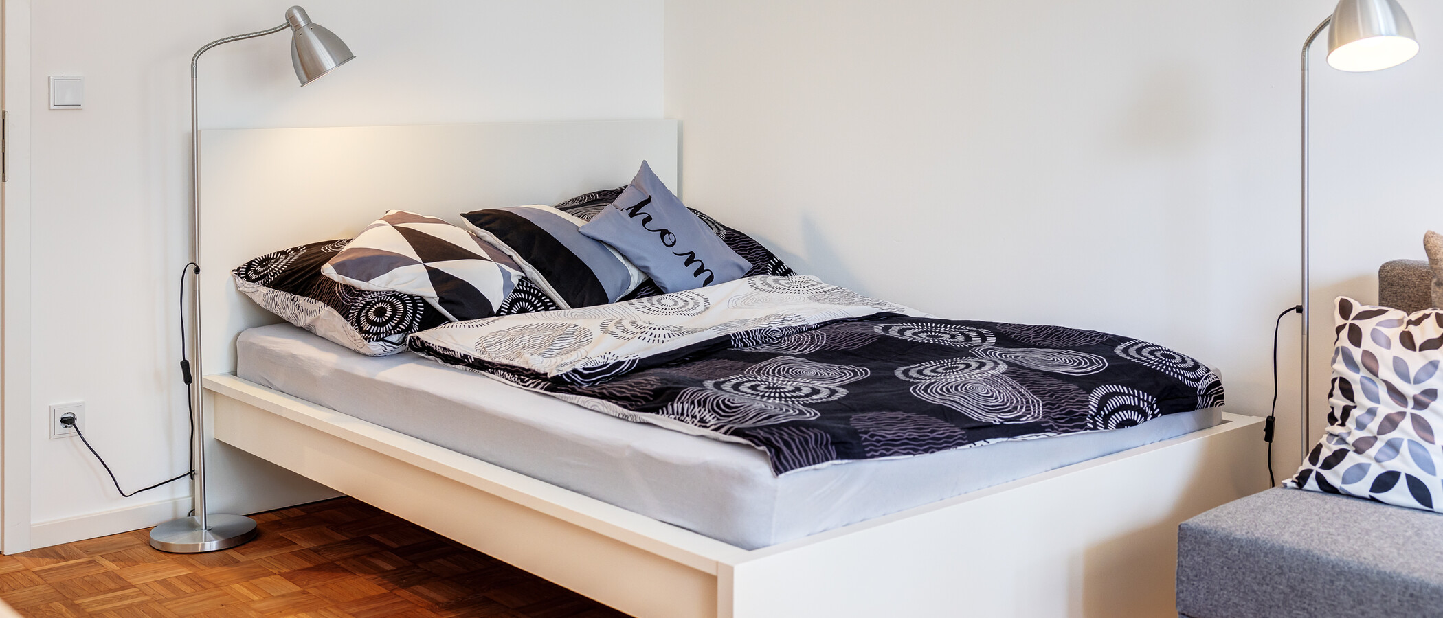 apartamento München Pasing 01 zona de dormir 14466