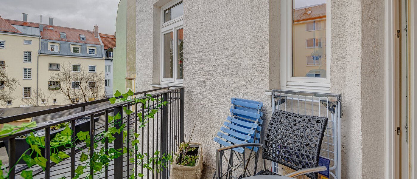 apartamento München Obergiesing 02 balcón 1447