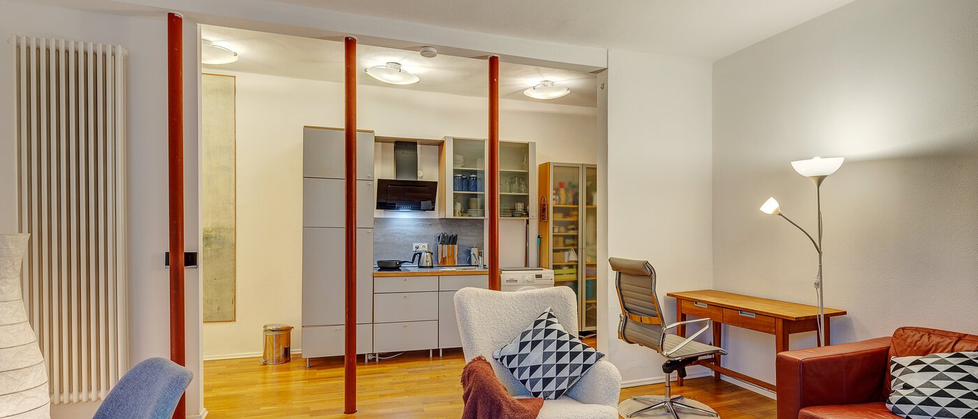 apartamento München Obergiesing 04 zona de día  1447