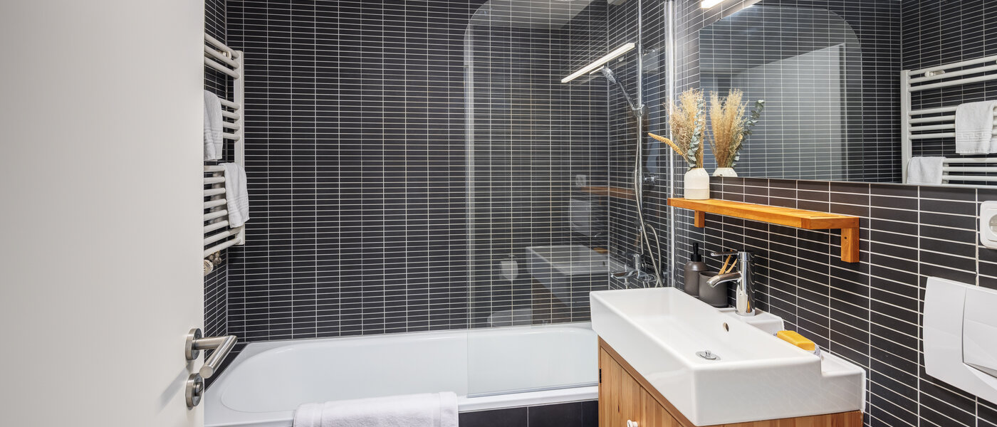 dúplex con galería München Obersendling 01 baño 14471