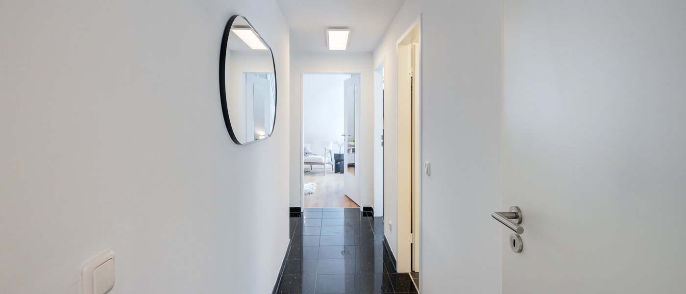 dúplex con galería München Obersendling 01 pasillo 14471