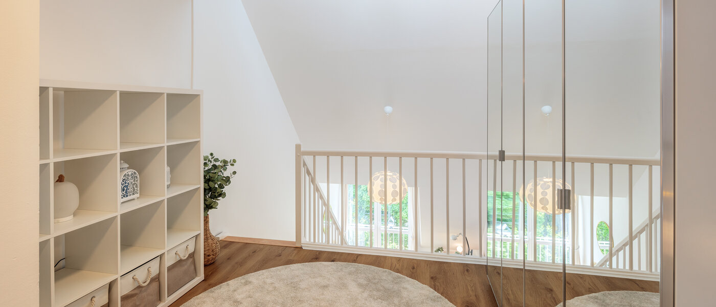 dúplex con galería München Obersendling 05 2. zona de dormir 14471