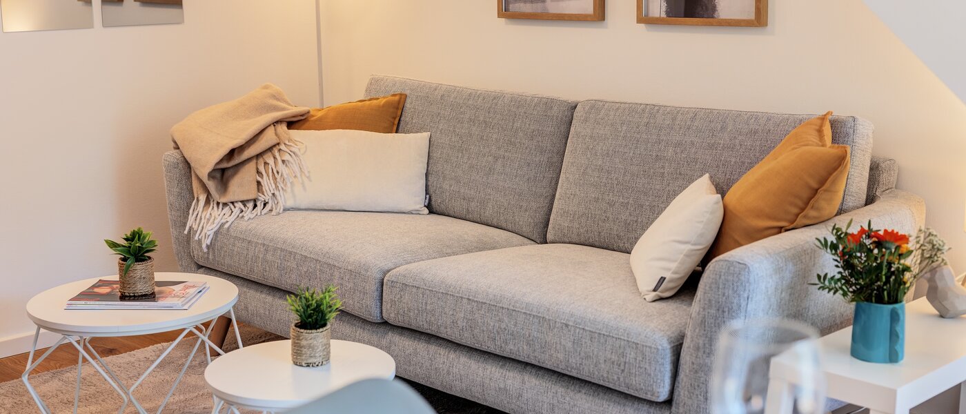 dúplex con galería München Obersendling 06 zona de día  14471