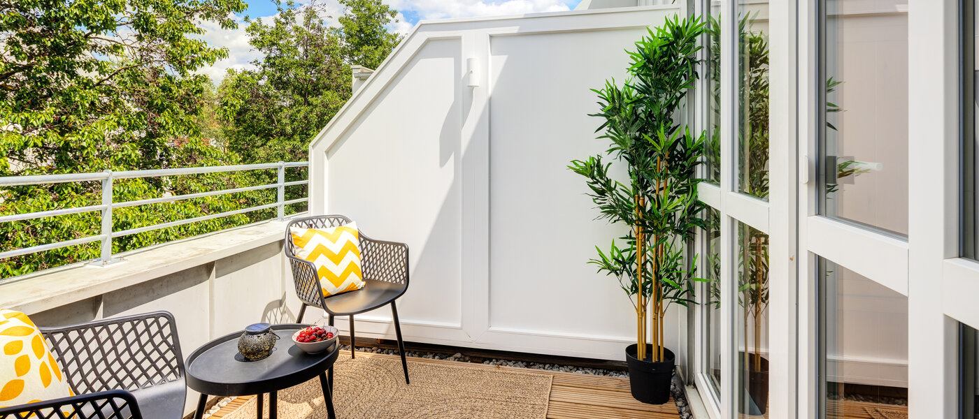 dúplex con galería München Obersendling 02 azotea 14471