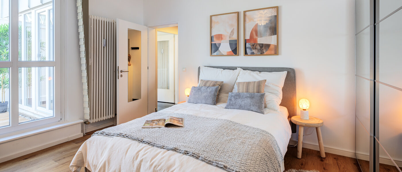 dúplex con galería München Obersendling 01 1. dormitorio 14471