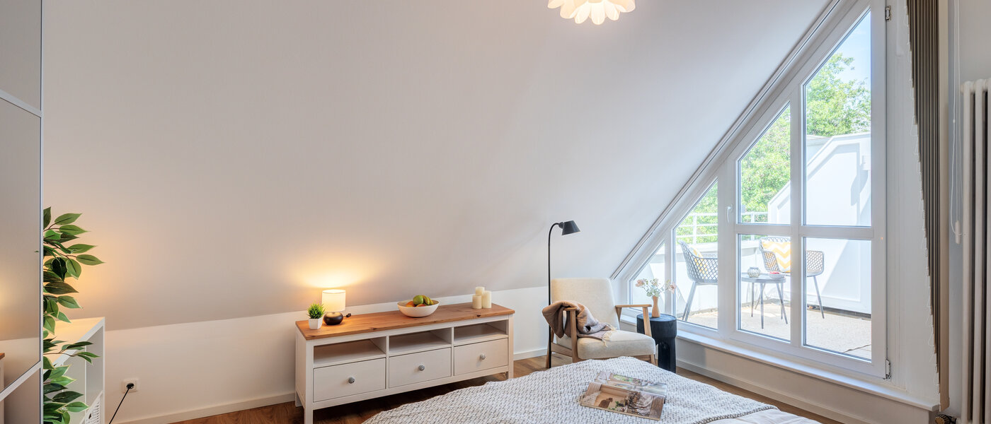 dúplex con galería München Obersendling 02 1. dormitorio 14471