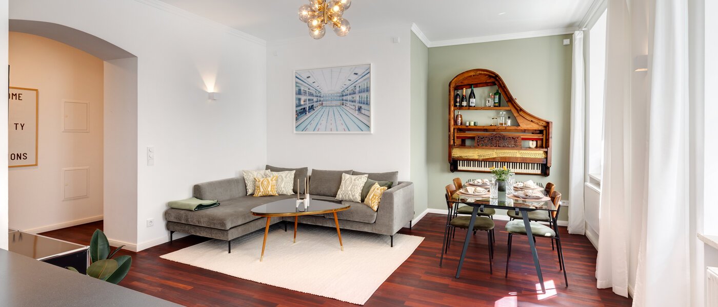 apartamento München Dreimühlenviertel 01 zona de día  14476