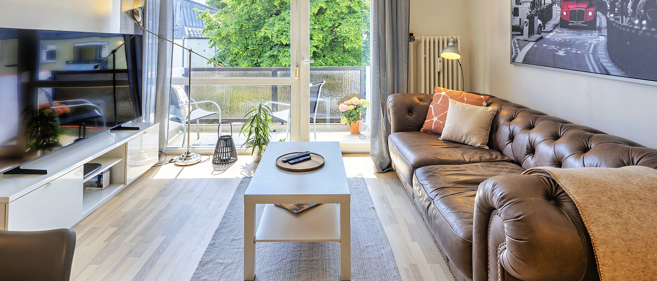 apartamento München Harlaching 03 zona de día  14483