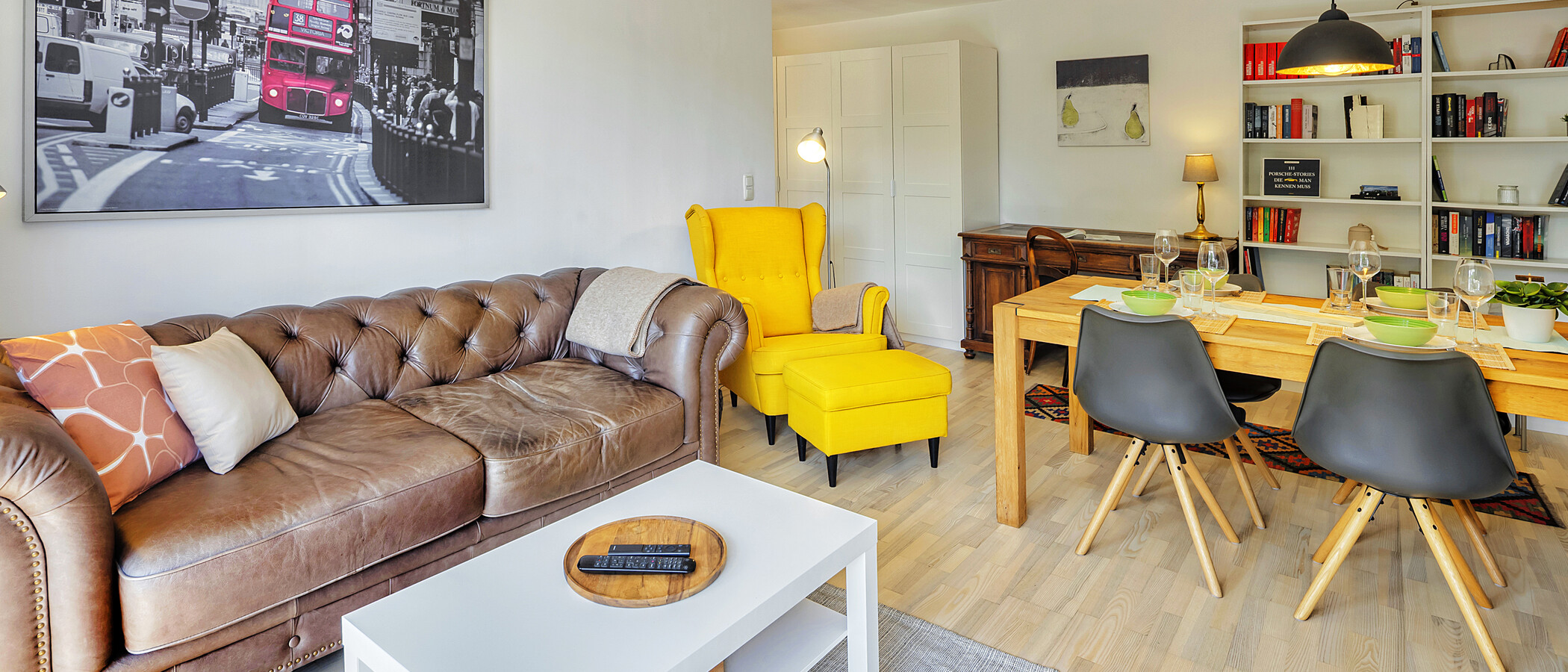 apartamento München Harlaching 04 zona de día  14483