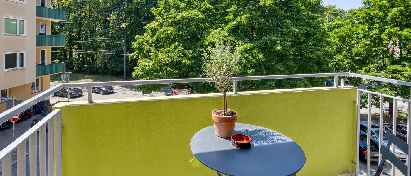 apartamento München Lehel 01 balcón 14488