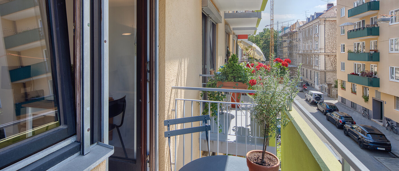 apartamento München Lehel 02 balcón 14488