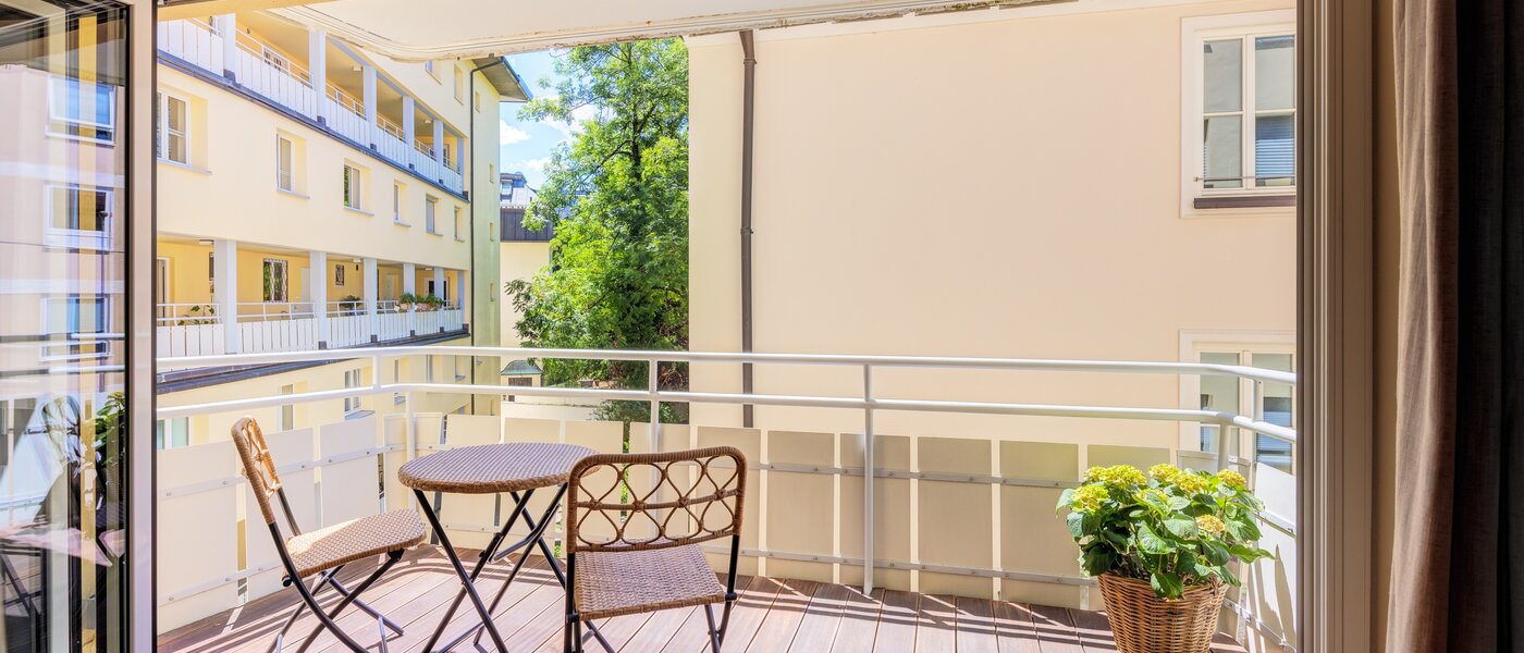 apartamento München Maxvorstadt - Universitätsviertel 01 balcón 14491