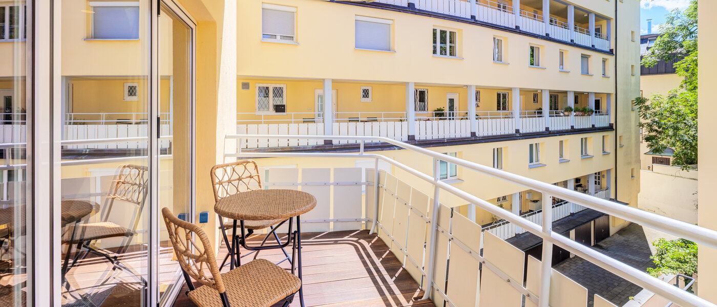 apartamento München Maxvorstadt - Universitätsviertel 02 balcón 14491