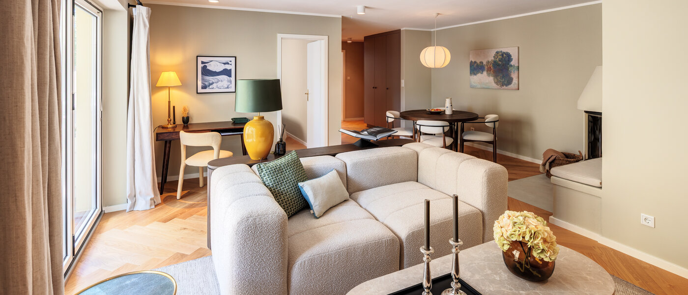 apartamento München Maxvorstadt - Universitätsviertel 06 sala de estar 14491