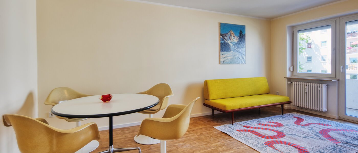 apartamento München Schwabing 01 zona de día  14493